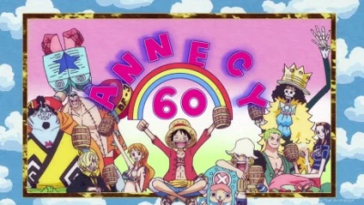 Anime: One Piece: Annecy Festival 60th Anniversary