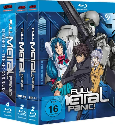 Full Metal Panic! + Fumoffu + Second Raid - Komplettset [Blu-ray] (Re-Release)