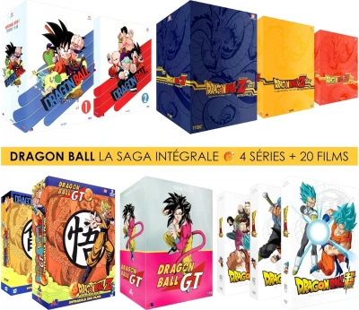 Dragon Ball + Z + GT + Super + 20 Films - Set