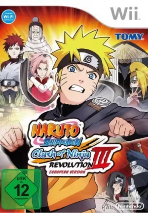Naruto Shippuden: Clash of Ninja Revolution 3 [Wii]