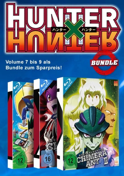 Hunter × Hunter - Set 3/4: Vol. 07-09 [Blu-ray]