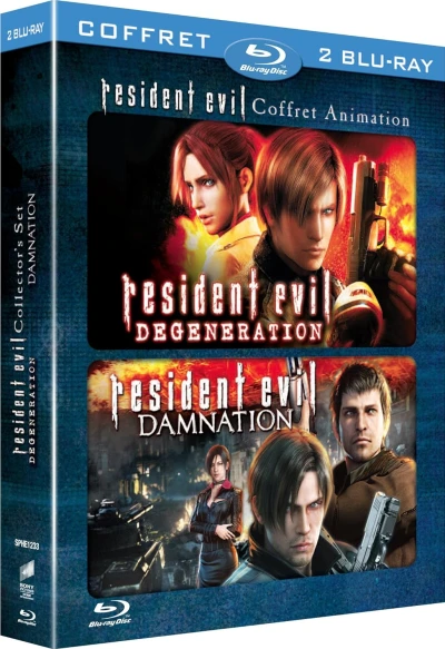 Resident Evil : Degeneration + Damnation [Blu-ray]