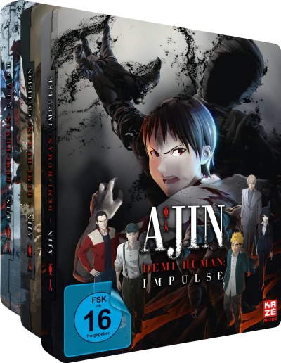 Ajin - Film 1-3 - Limited Steelcase Edition: Komplettset [Blu-ray]