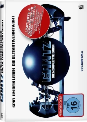 Gantz - Die komplette Saga: Limited Mediabook Edition [Blu-ray+DVD]