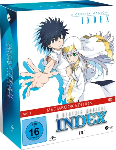 A Certain Magical Index: Staffel 1 - Vol. 1/4: Limited Mediabook Edition + Sammelschuber