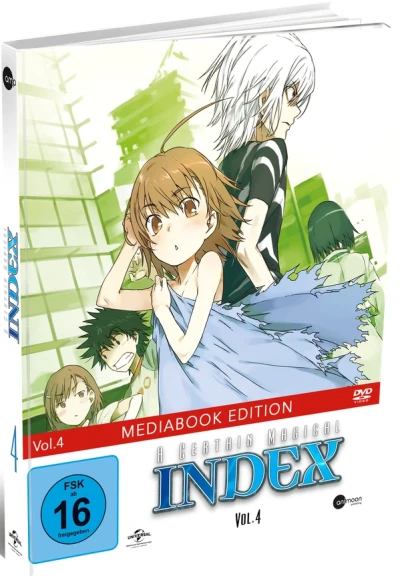 A Certain Magical Index: Staffel 1 - Vol. 4/4: Limited Mediabook Edition