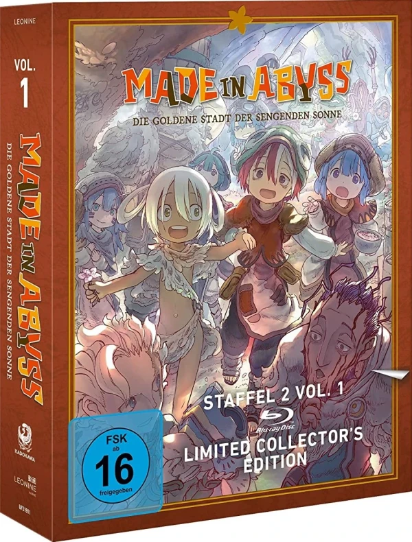 Made in Abyss: Die Goldene Stadt der sengenden Sonne Vol. 1 Blu-ray