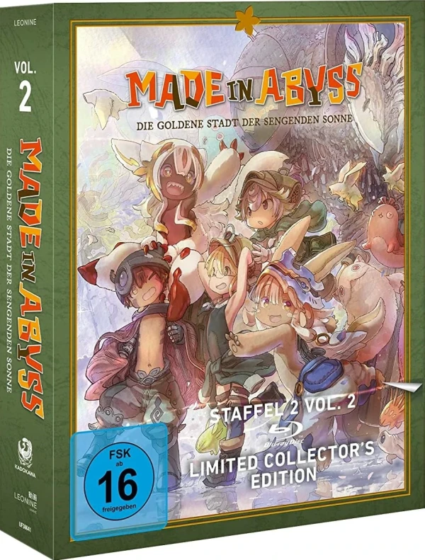 Made in Abyss: Die Goldene Stadt der sengenden Sonne Vol. 2 Blu-ray