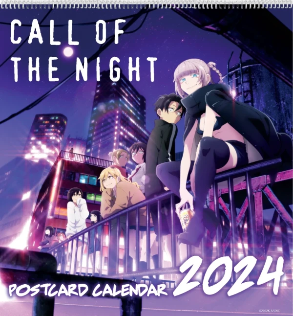 Call of the Night - Postkartenkalender 2024