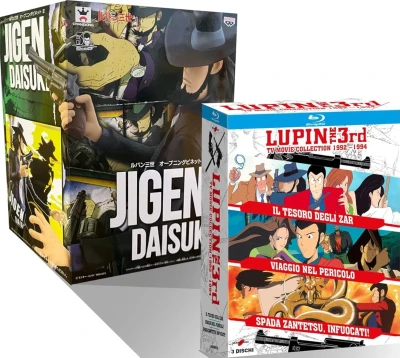 Lupin the 3rd - TV Movie Collection 1992-1994 [Blu-ray] (3 Films) + Figure