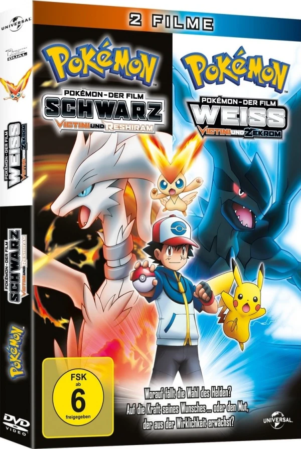 Pokémon - Film 14: Schwarz - Victini und Reshiram + Weiß - Victini und Zekrom