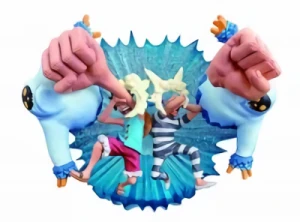 One Piece - Figur: Monkey D. Luffy, Douke no Buggy