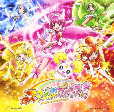 Smile Precure! - OP: "Let's go! Smile Precure!"