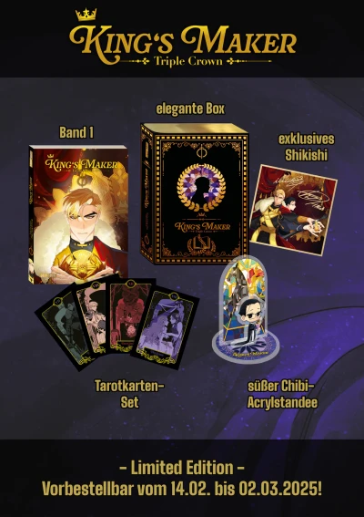 King’s Maker: Triple Crown - Bd. 01: Limited Edition
