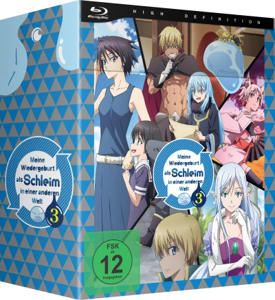 Meine Wiedergeburt als Schleim in einer anderen Welt: Staffel 3 - Vol. 1/4: Limited Edition [Blu-ray] + Sammelschuber