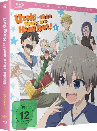 Uzaki-chan Wants to Hang Out! Staffel 1 - Gesamtausgabe [Blu-ray]