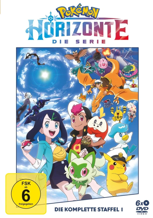 Cover Pokémon Horizonte Staffel 1 Gesamtausgabe