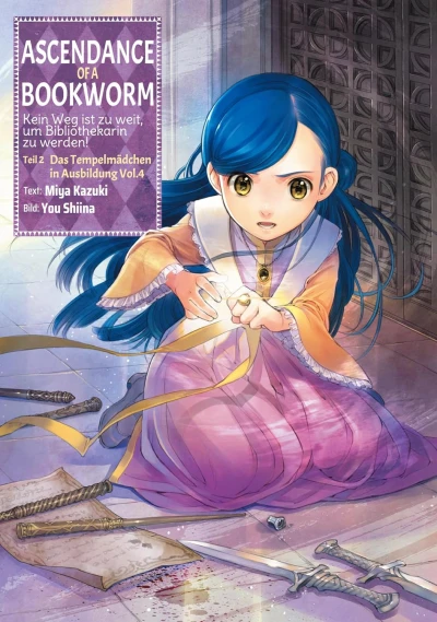 Ascendance of a Bookworm: Kein Weg ist zu weit, um Bibliothekarin zu werden - Teil 2: Das Tempelmädchen in Ausbildung - Bd. 04 [eBook]