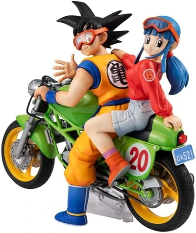 ドラゴンボールZ - フィギュア: 孫悟空 & チチ