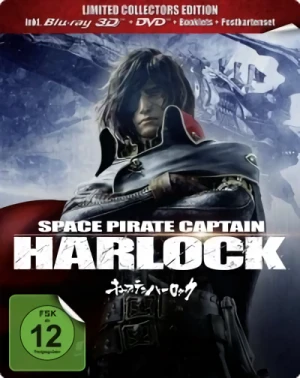 Space Pirate Captain Harlock - Limited Steelbook Edition [Blu-ray 3D+DVD]