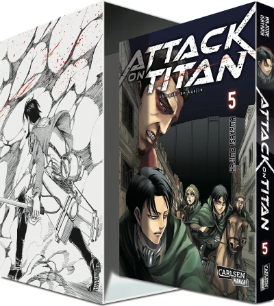 Attack on Titan - Bd. 05 + Sammelschuber