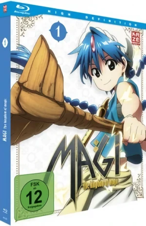 Magi: The Kingdom of Magic - Box 1/4 [Blu-ray]