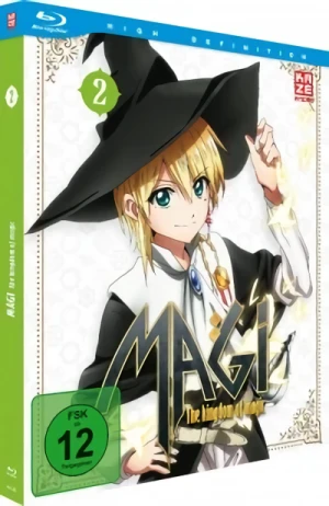 Magi: The Kingdom of Magic - Box 2/4 [Blu-ray]