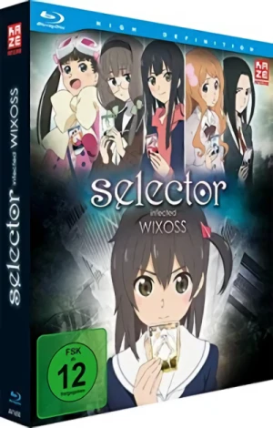 Selector Infected Wixoss - Vol. 1/2: Limited Edition [Blu-ray] + Sammelschuber