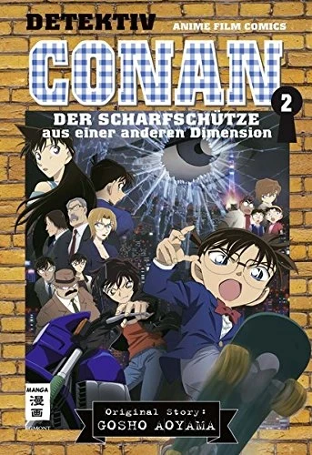 Detektiv Conan: Der Scharfschütze aus einer anderen Dimension - Anime Comic - Bd. 02