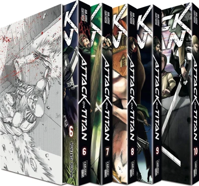 Attack on Titan - Box 2: Bd. 06-10