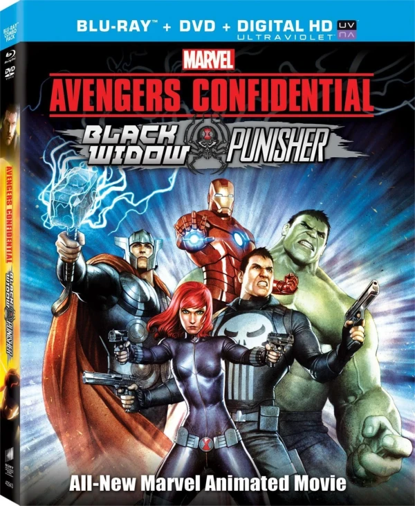 Avengers Confidential: Black Widow & Punisher [Blu-ray+DVD]