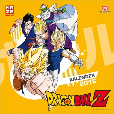 Dragonball Z - Kalender 2016