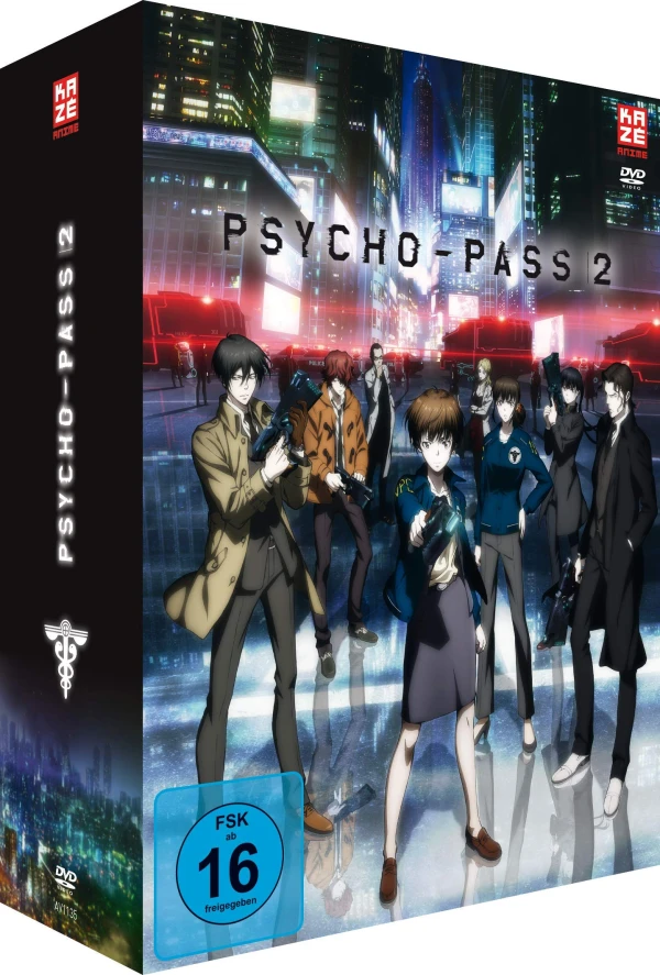 Psycho-Pass 2 - Vol. 1/2: Limited Edition + Sammelschuber