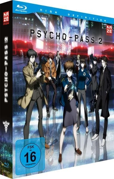 Psycho-Pass 2 - Vol. 1/2: Limited Edition [Blu-ray] + Sammelschuber