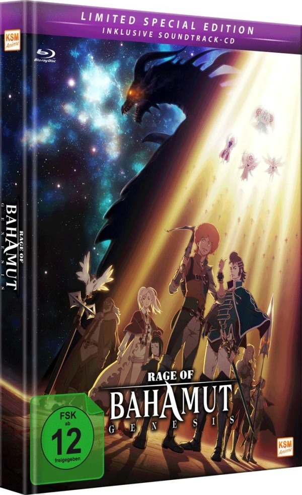 Rage of Bahamut: Genesis - Gesamtausgabe: Limited Mediabook Edition [Blu-ray] + OST