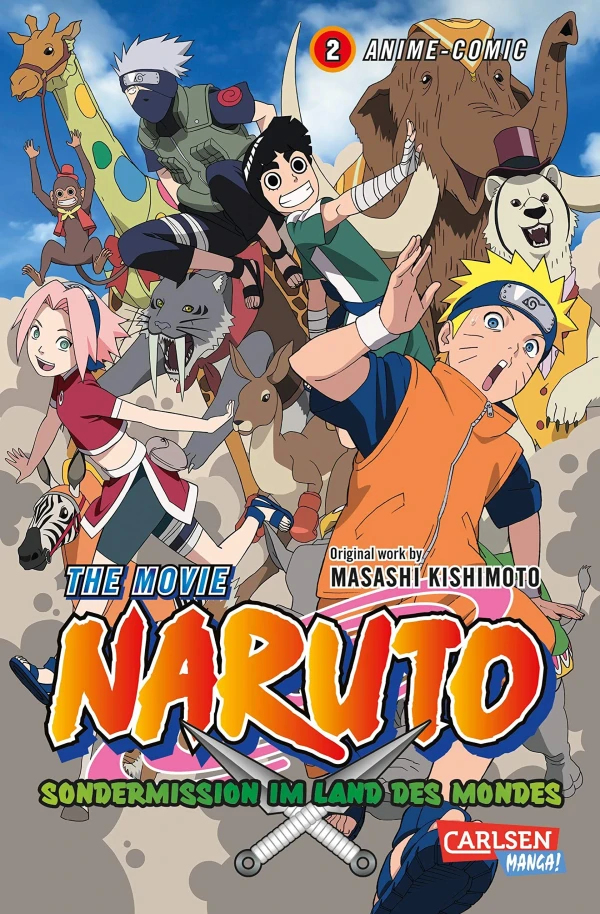 Naruto: Sondermission im Land des Mondes - Anime Comic - Bd. 02