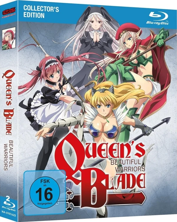 Queen’s Blade: Beautiful Warriors - Gesamtausgabe: Collector’s Edition (OmU) [Blu-ray]