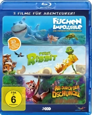 Abenteuer-Box - Fischen Impossible / Prinz Ribbit / Ab durch den Dschungel [Blu-ray 3D]