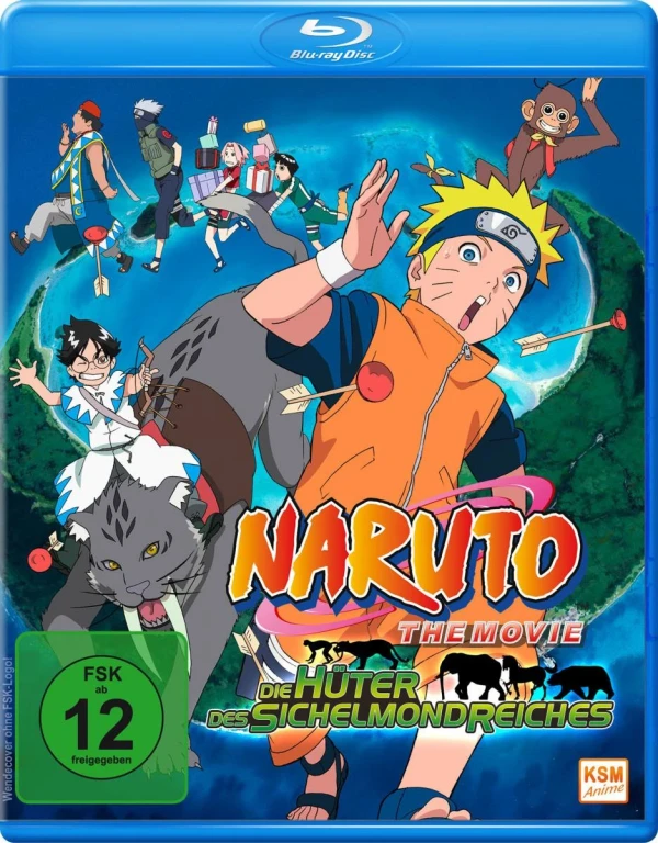 Naruto - Movie 3: Die Hüter des Sichelmondreiches [Blu-ray]