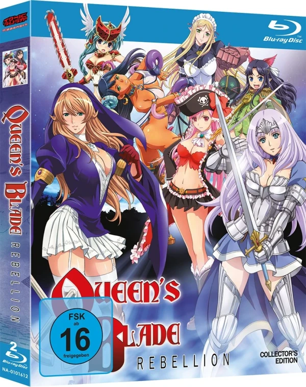 Queen’s Blade: Rebellion - Gesamtausgabe: Collector’s Edition (OmU) [Blu-ray]
