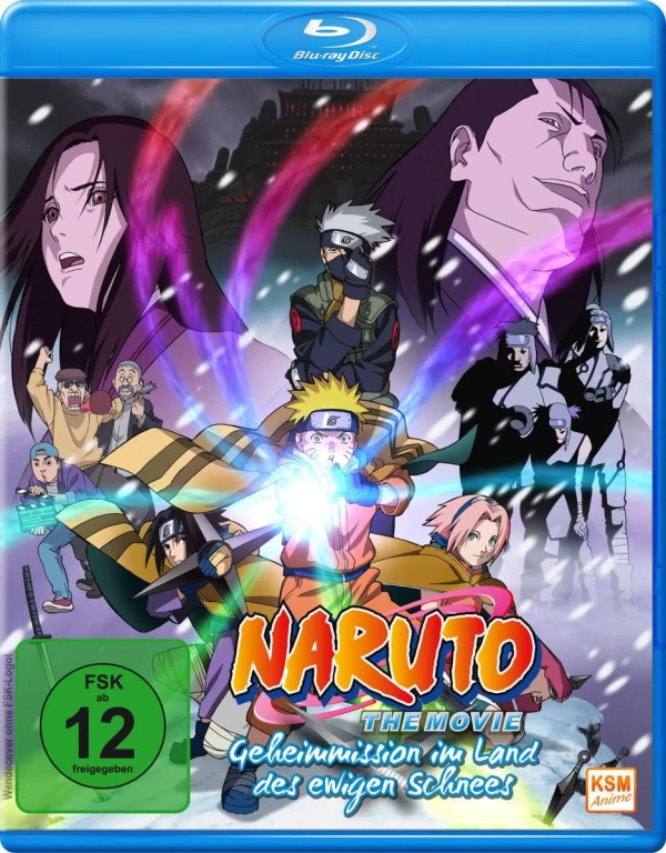 Naruto - Movie 1: Geheimmission im Land des ewigen Schnees + OVA [Blu-ray]