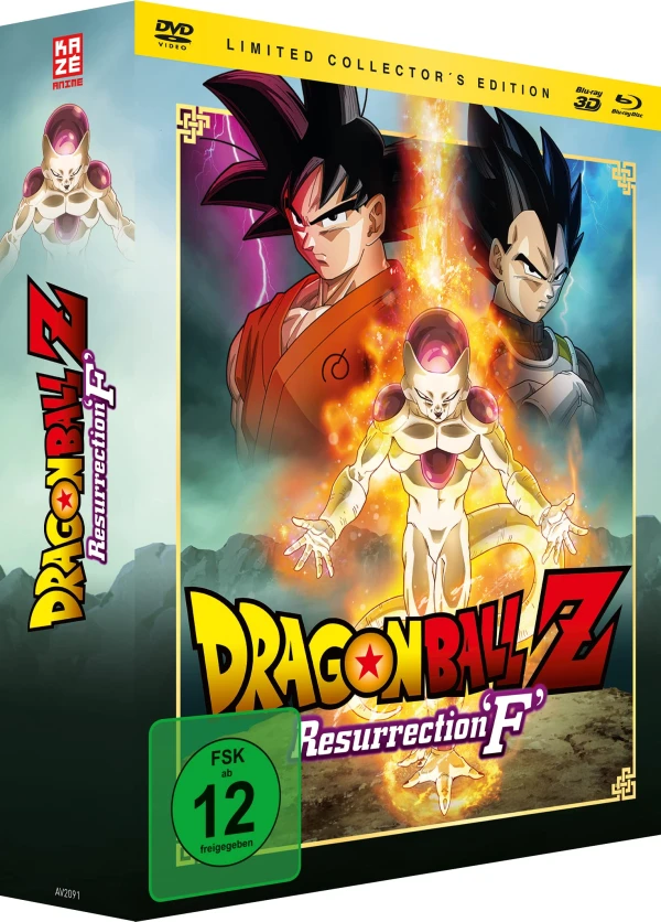Dragonball Z - Movie 15: Resurrection ‚F‘ - Limited Collector’s Edition [Blu-ray 3D+DVD]
