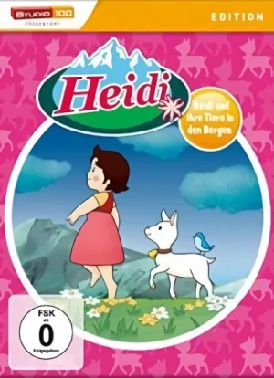 Heidi und ihre Tiere in den Bergen