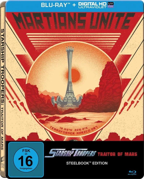 Starship Troopers: Traitor of Mars - Steelbook Edition [Blu-ray]