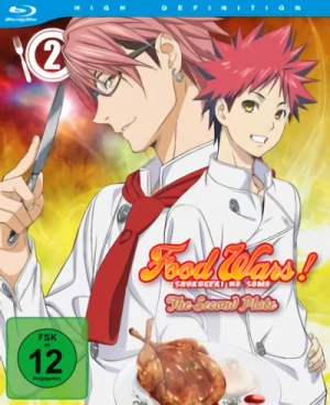 Food Wars! Shokugeki no Soma: The Second Plate - Vol. 2/2 [Blu-ray]