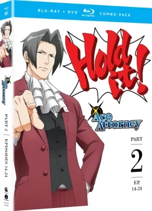 Ace Attorney - Season 1: Part 2/2 [Blu-ray+DVD]