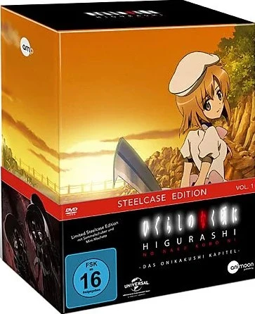 Higurashi no Naku Koro ni - Vol. 1/6: Limited Steelcase Edition + Sammelschuber