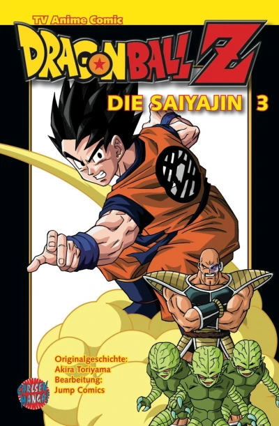 Dragon Ball Z: Die Saiyajin - Anime Comic - Bd. 03