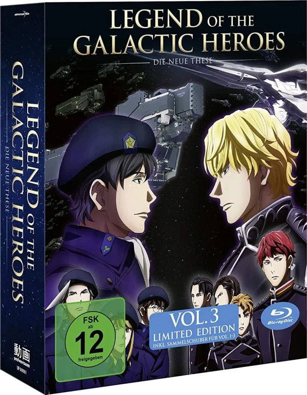 Legend of the Galactic Heroes: Die Neue These - Vol. 3/6: Limited Edition [Blu-ray] + Sammelschuber
