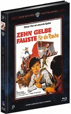 Zehn gelbe Fäuste für die Rache - Limited Mediabook Edition [Blu-ray+DVD]: Cover A